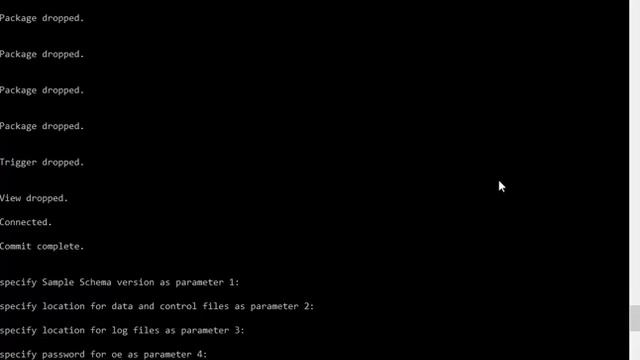 Installing Oracle OE Sample Schema смотреть онлайн