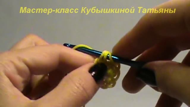 Обучение крючком. Наборной ряд без воздушных петель. Education hook. typesetting number смотреть онлайн