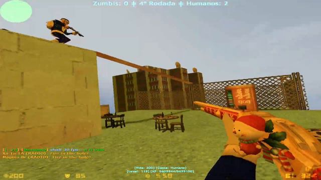 Counter Strike 1.6: Zombie Escape Mod - ze_atix_panic_v1 | Fantasy Gaming смотреть онлайн