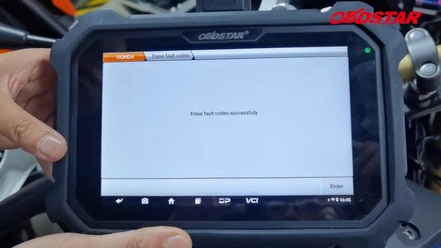 OBDSTAR MS80 2017 HONDA CRF1000A ALL SYSTEM TEST смотреть онлайн