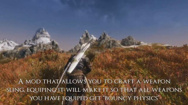 HDT Physics Weapon Sling - The Elder Scrolls V Skyrim - Mod Spotlight смотреть онлайн