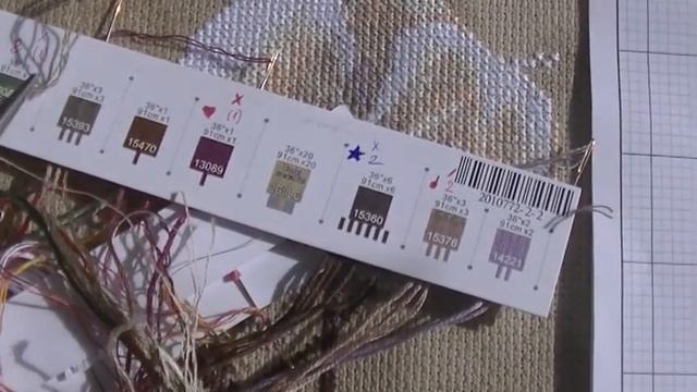 Вышивка крестом Восточная орхидея DIMENSIONS ГОТОВАЯ РАБОТА смотреть онлайн