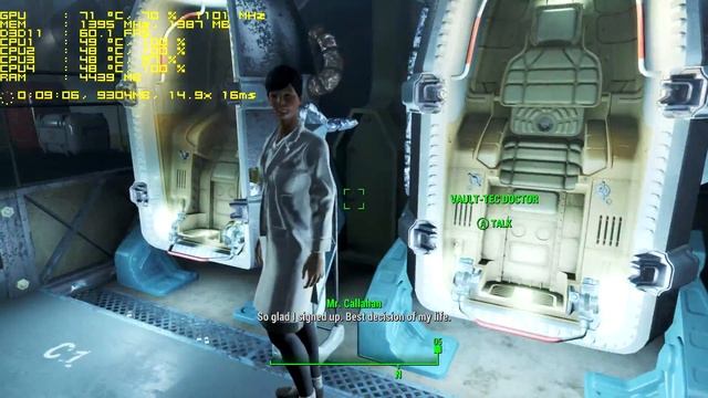 Fallout 4 ultra Benchmark - Saphire R9 280 overclocked / I5-4460 смотреть онлайн
