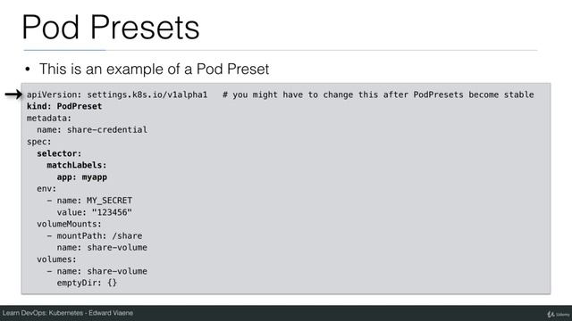 Kubernetes - Pod Presets - Part 1 | Kubernetes Tutorial смотреть онлайн