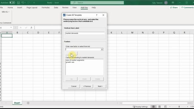 GE Portfolio Matrix: create template смотреть онлайн