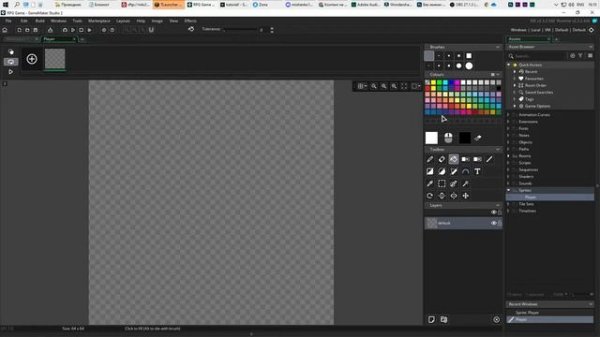 GameMaker Studio 2 / Урок #1 - Создание RPG игры