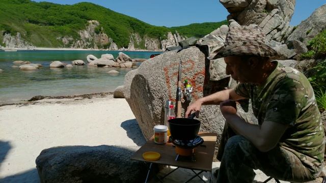 Ёжики Морские. Икра Морского Ежа. Рыбалка в Японском море. смотреть онлайн