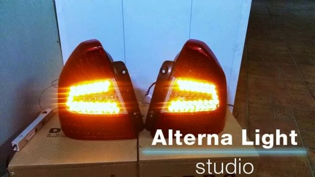 Hyundai Accent светодиодные фонари смотреть онлайн