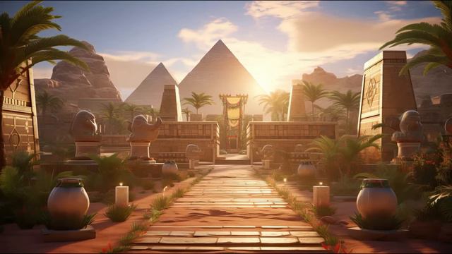EGYPTIAN NEY FLUTE 🔺 Sacred music for meditation and relaxation смотреть онлайн
