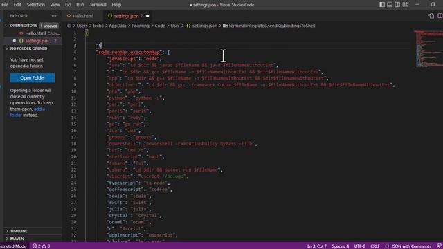 How to fix Unable to write into user settings in Visual Studio Code смотреть онлайн