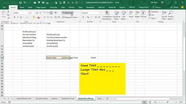 Excel Word Wrap Control: Controlling Word Wrap - Episode 2132 смотреть онлайн