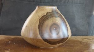 Ваза для сухоцветов. Точение полой формы