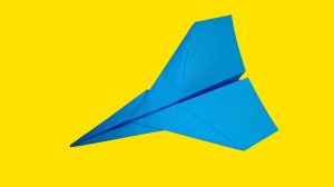 Как сделать самолёт из бумаги, который хорошо летает. Оригами