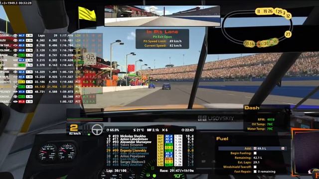 2й этап RNL ROOKIE SERIES 2023 #AutoClub Speedway, #NASCAR, #IRacing. смотреть онлайн