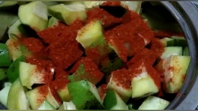 Mango Pickle |Mango Avakai pickle| Spicy Pickle Receipe смотреть онлайн