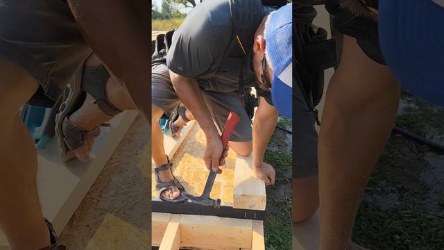 Дом 119м². Разметка стен #diy #diywoodworking #woodworking #wood #carpentry #construction #woodwork