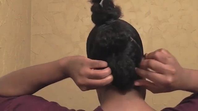 (29) Natural Hair Tutorial ~ Teyonah Parris Inspired Updo