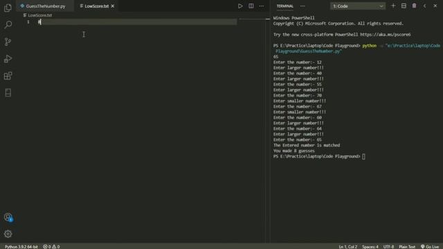 Guess The Number Game in PYTHON смотреть онлайн