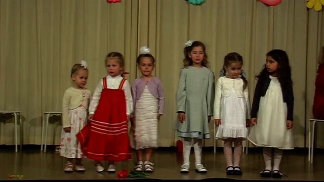 Пасхальный праздник - выступление малышей смотреть онлайн