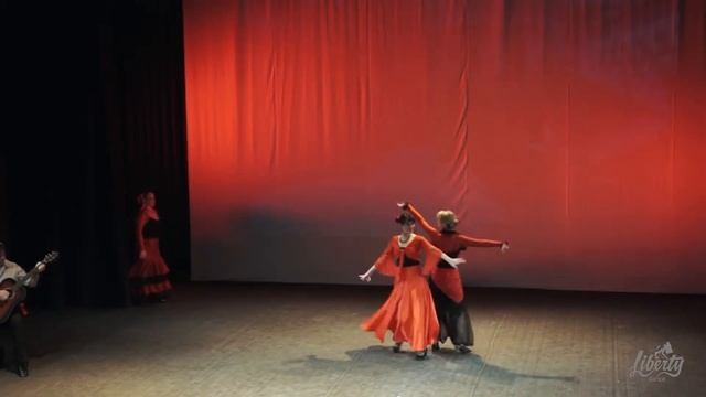 Коллектив ALEGRIA студии Liberty Dance, Ярославль - фламенко-Сиеста смотреть онлайн