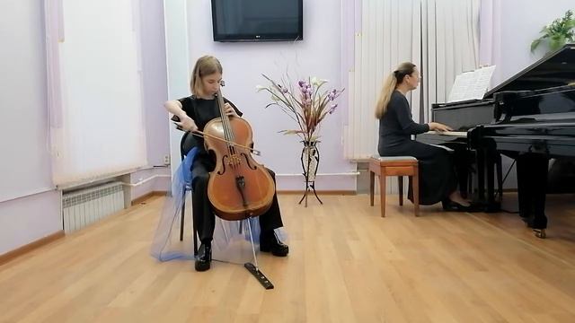 Губанова Настя. 13 лет. БДМШ2. Димитреску "Крестьянский танец" смотреть онлайн