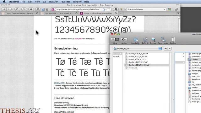 Thesis Tutorial: Add Beautiful Fonts to Your Site смотреть онлайн