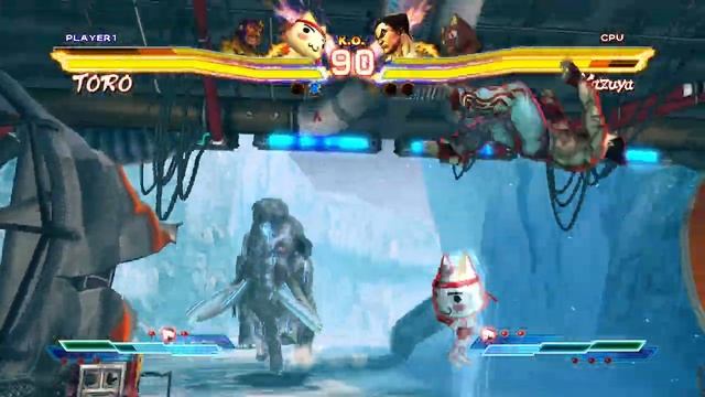 Mega Man & Toro vs Kazuya & Kuro (Hardest AI) - Street Fighter X Tekken смотреть онлайн
