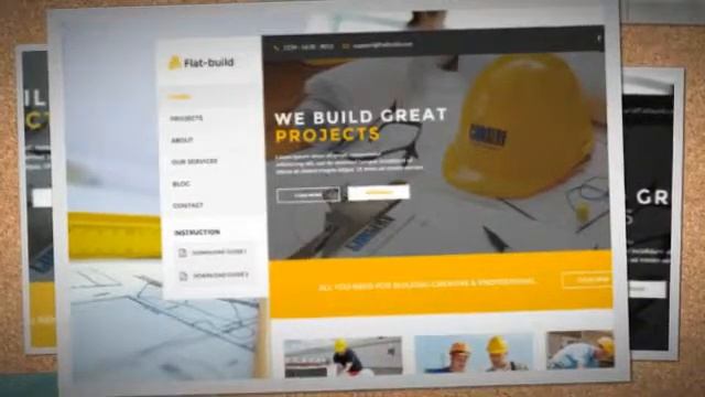 Flatbuild - Construction Business Wordpress Theme + Download смотреть онлайн