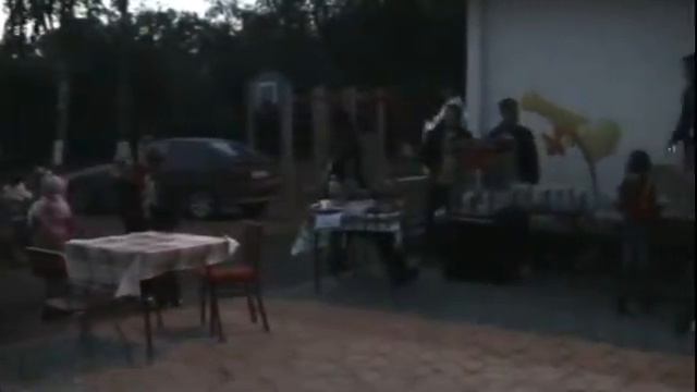 9. 05. 2014. На видео все жители посёлков