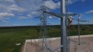 Жесткие анкерные линии (ЖАЛ) на многогранных опорах ЛЭП