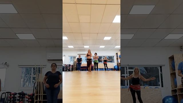 Belly dance workout. Basic steps & movements | Урок Танца живота. Основные шаги и комбинации | ריקו смотреть онлайн