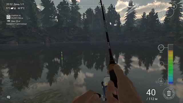 Уникальная скалистая золотая форель на озере Рокки Fishing Planet смотреть онлайн