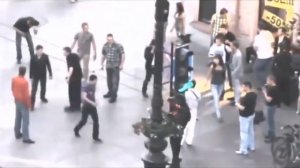 Таджики ударили Русских  Драка От Таджикистан