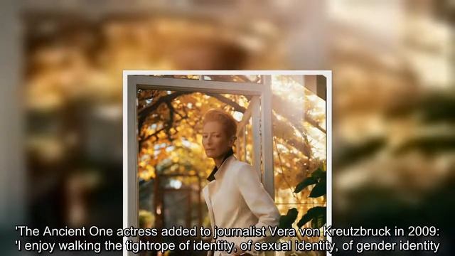 Tilda Swinton, 60, says she identifies as 'queer' as she speaks out 'finding her circus' смотреть онлайн