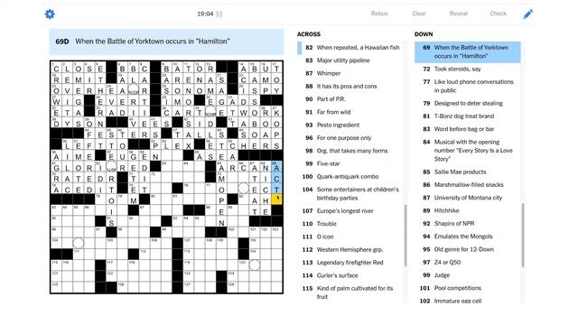 Solve With Me: The New York Times Crossword - Sunday, January 17, 2021 смотреть онлайн