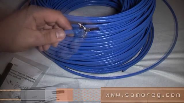 Обогрев труб саморегулирующимся кабелем Elektra Selftec DW смотреть онлайн