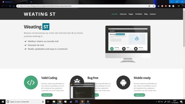 INSTALLER UN TEMPLATE BOOTSTRAP GRATUIT смотреть онлайн