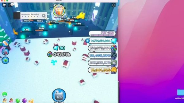 AFK Pet Simulator X on Mac (TinyTask replacement) - Good For Pixel Vault