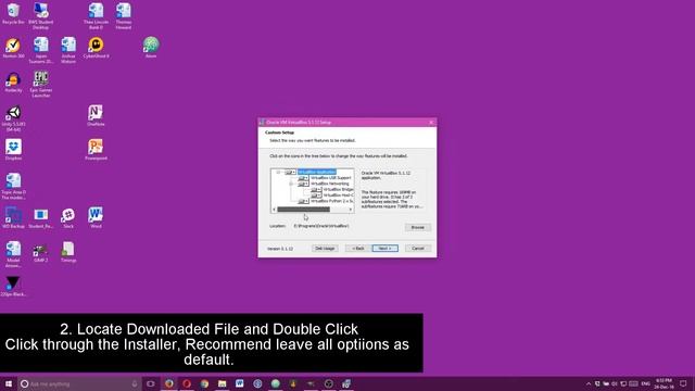 How To Install Oracle VM VirtualBox 5.1.12, 1 Minute Guide смотреть онлайн