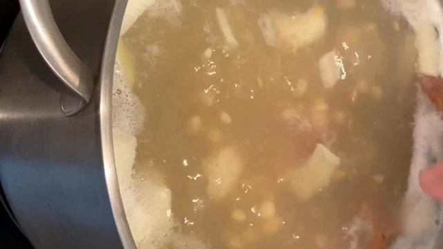 Гороховый суп, дёшево и сытно