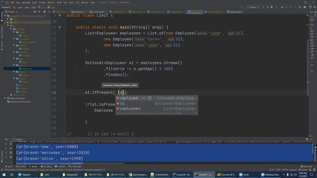37_3 ( Optional , reduce()) смотреть онлайн