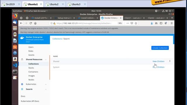 Swarm - Пользователи и права доступа - RBAC смотреть онлайн