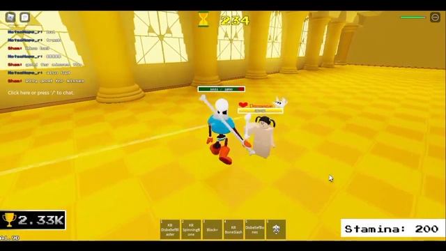 Undertale Last Corridor | Bone Showcase | Roblox смотреть онлайн