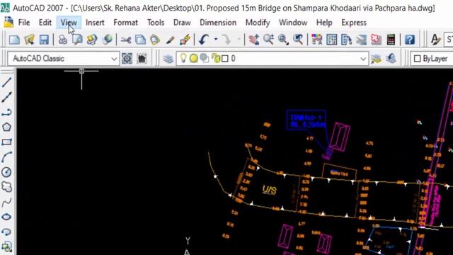 How to fix UCS icon to the drawing in AutoCAD смотреть онлайн
