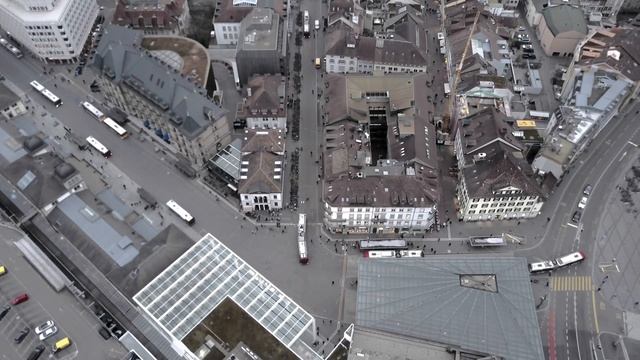 WINTERTHUR SWITZERLAND | Aerial View 4K смотреть онлайн