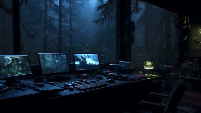 2 Hour Outpost Night Ambience смотреть онлайн