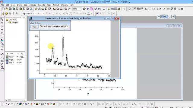 Full Width Half Maximum (FWHM) of multiple peaks using Origin смотреть онлайн
