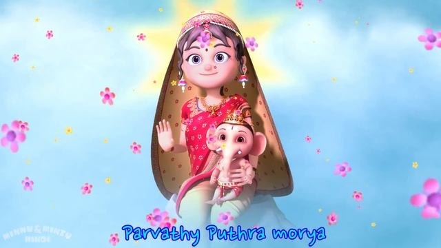 Ganapathi Bappa Morya | Ganesha Song For Kids | Bal Ganesh Dancing | Devotional Songs смотреть онлайн