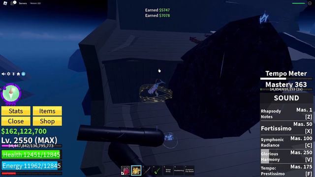 Haunted Shipwreck Footage | Blox Fruit New Update смотреть онлайн