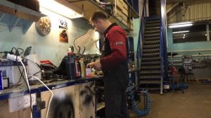 Ямаха Вентура ТФ. Yamaha Venture RS TF, замена масел и свечей